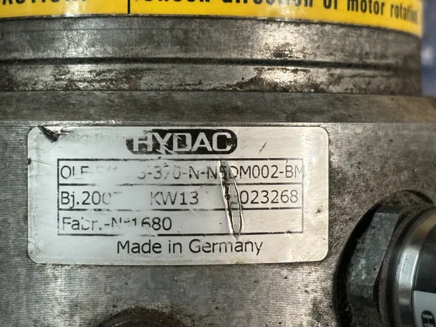 Image 7 of 7 - Hydac - OLF 1/15-S-370-N-N5DN002-BM