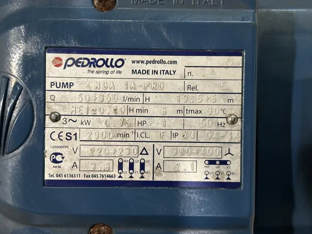 Image 7 of 7 - Pedrollo - NGA 1A-PRO