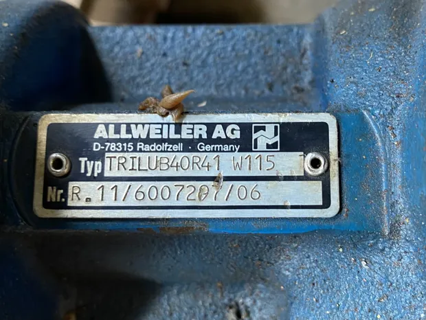 Image 4 of 6 - Allweiler - TRILUB40R41 W115
