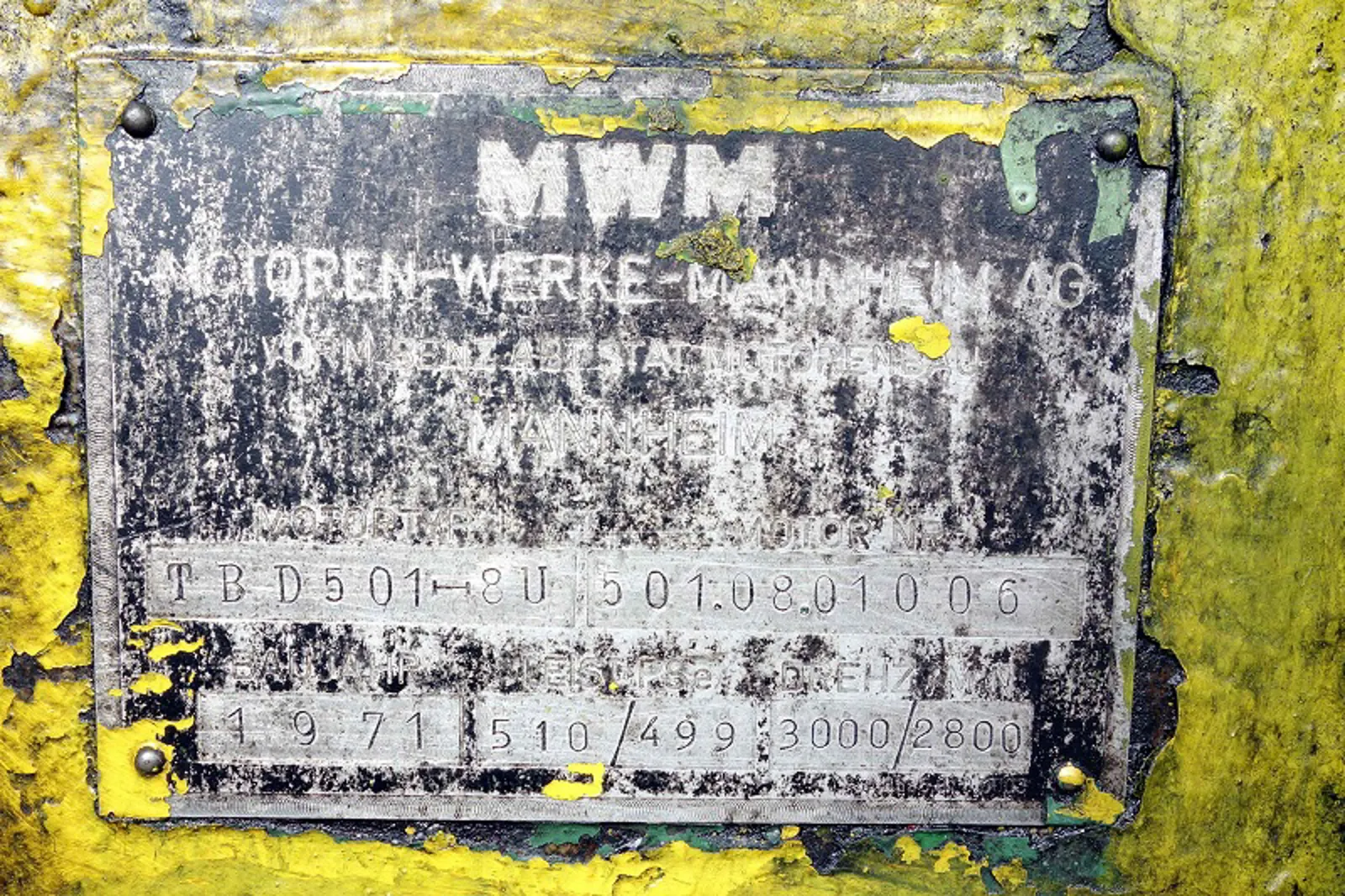 Mwm MWM | TBD 501-8U | Engines | M2080