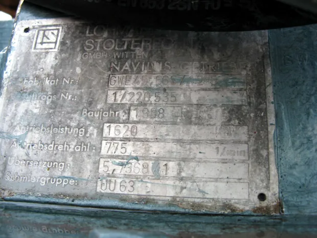 Image 5 of 5 - Lohmann & Stolterfoht - GWE 45,66S/1285