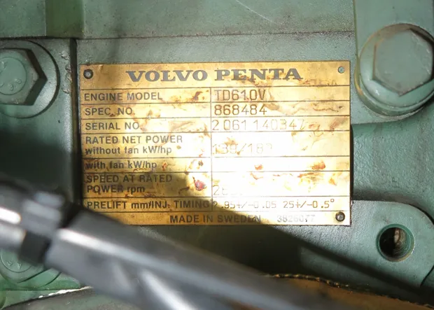Image 5 of 5 - Volvo Penta - TD 610V
