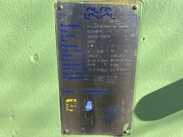 Image 5 of 5 - Alfa Laval - M15-BFM