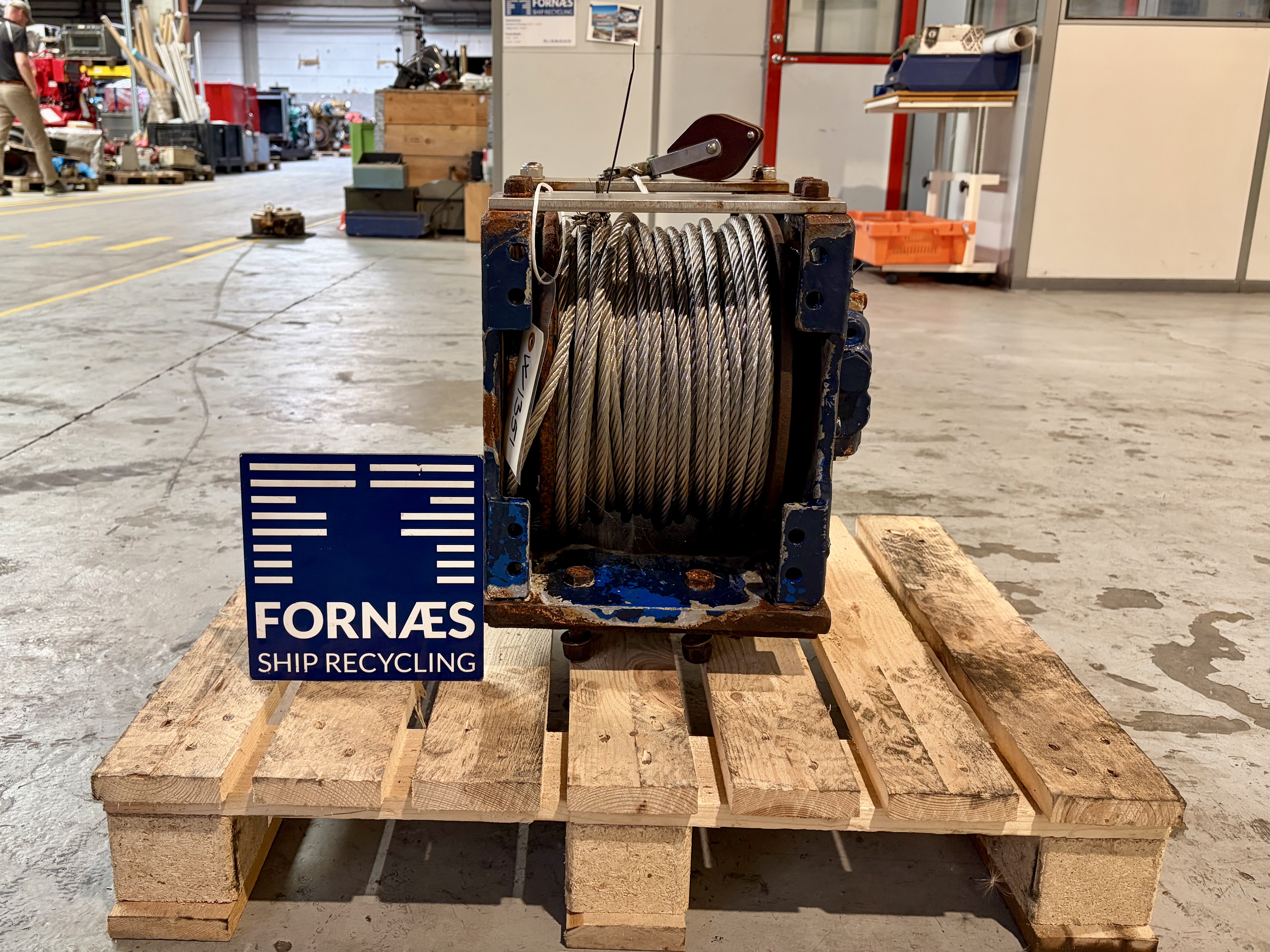 Crane winch