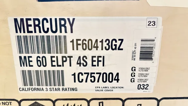 Image 1 of 4 - Mercury - F 60 ELPT 4S EFI