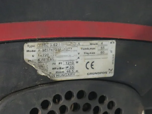 Image 6 of 6 - Grundfos - CMBE 3-62