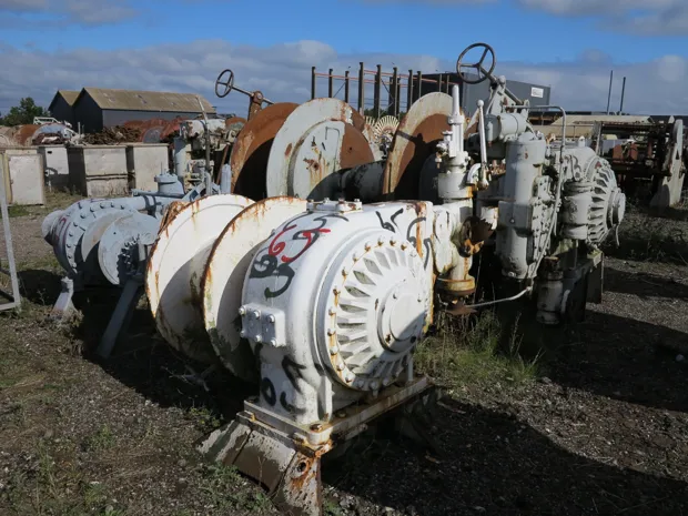 Image 3 of 6 - Wire winch