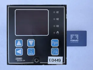 Jumo Dicon -  SM Pressure Controller SRM-96/10-021,00-61 Range 0 5.99 Bar
