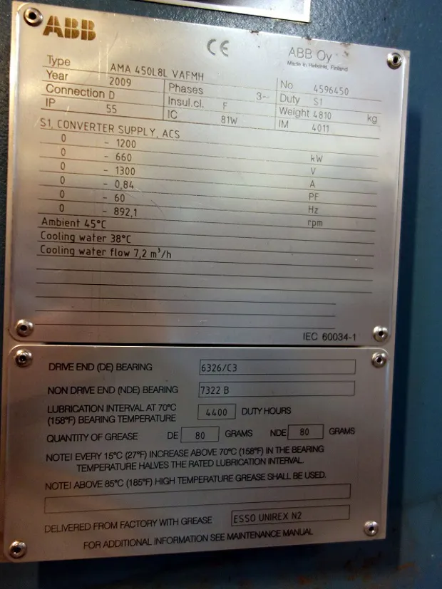 Image 4 of 6 - ABB - AMA 450L 8L VAFMH