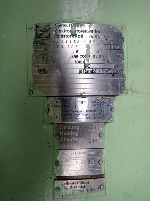 Image 4 of 6 - Loher - INSA 400SA-06