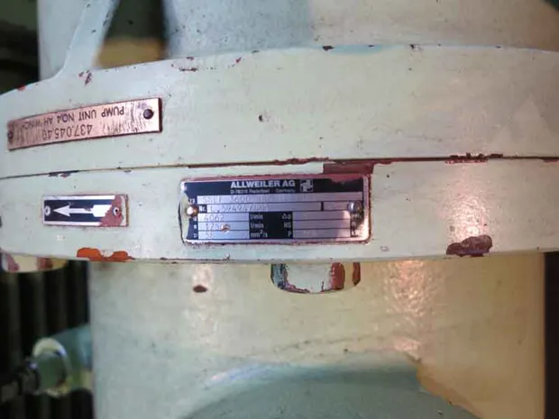 Image 7 of 7 - Allweiler - SNEF 3600 R46 U4 W157E