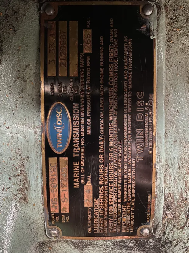 Image 5 of 8 - Twin Disc - MG-5091SC