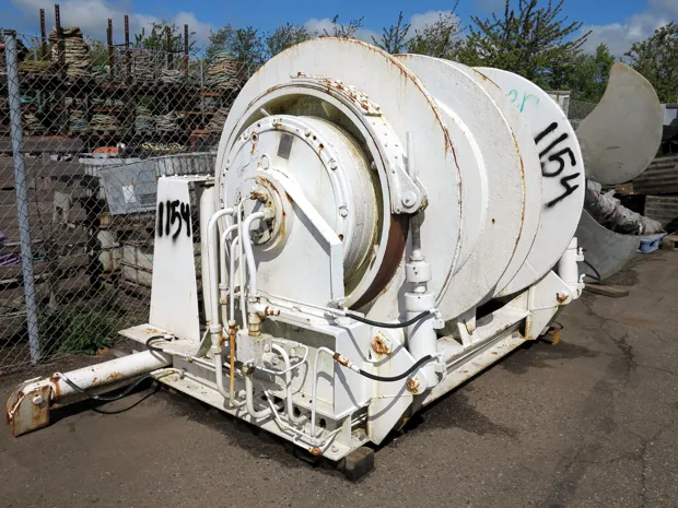Image 3 of 7 - Trawl winch