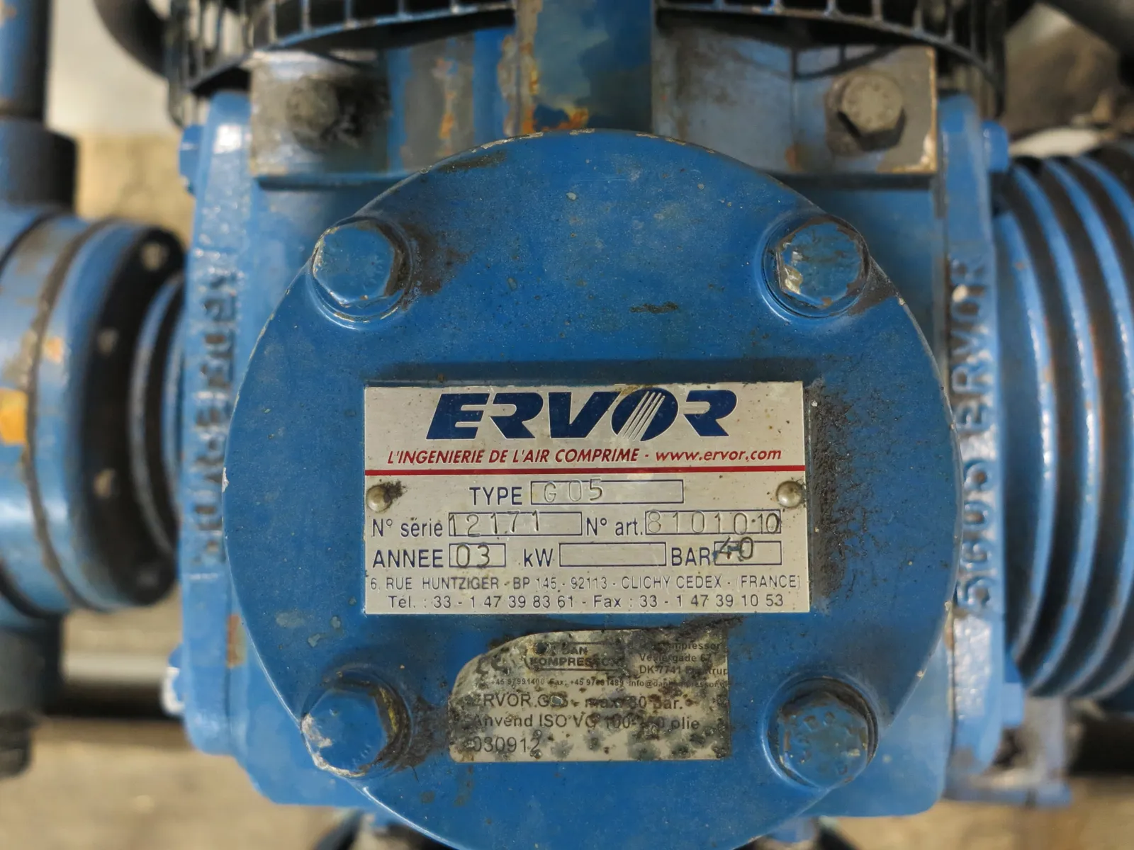 438 Compressor Ervor | G05 Art. 81010.10 | Air compressor | LC438