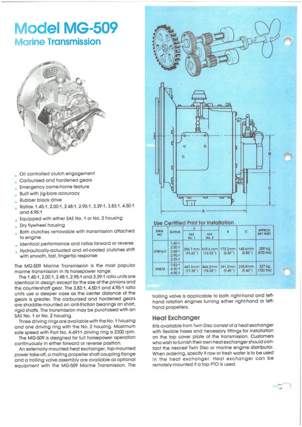 Image 7 of 8 - Twin Disc - MG 509