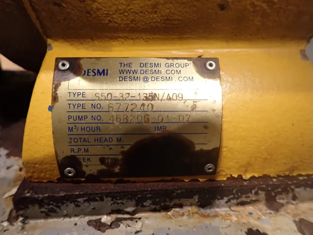 Image 6 of 6 - Desmi - S50-32-135N/A09