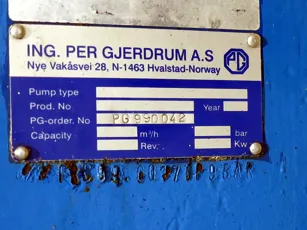 Ing. Per Gjerdrum AS - PG990042