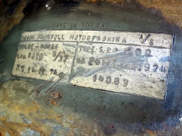 Image 5 of 5 - Brunvoll - SPO 200. SPO 7010 9/32. NVA 14083