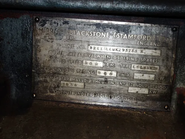 Image 5 of 5 - Mirrlees Blackstone - ESL6 MK2M