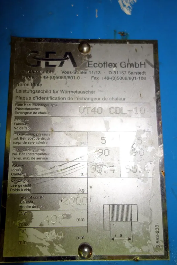 Image 3 of 3 - GEA - UT 40 CDL-10