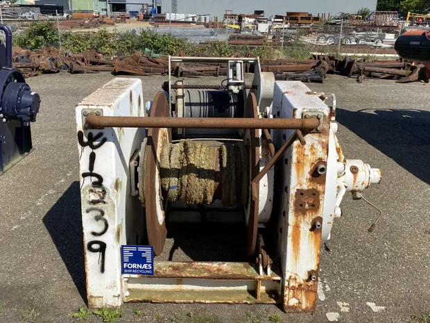 Image 2 of 9 - Tackle winch