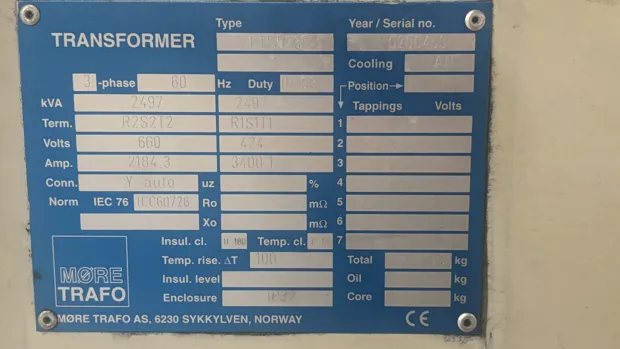 Image 5 of 5 - Møre Trafo - LTB 5235