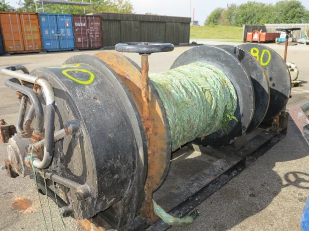 Image 2 of 8 - Trawl winch