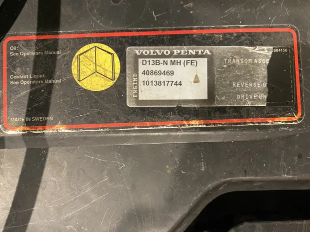 Image 5 of 6 - Volvo Penta - D13B-N MH - FE