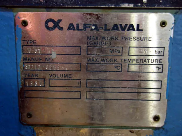 Image 2 of 3 - Alfa Laval - P31-HX