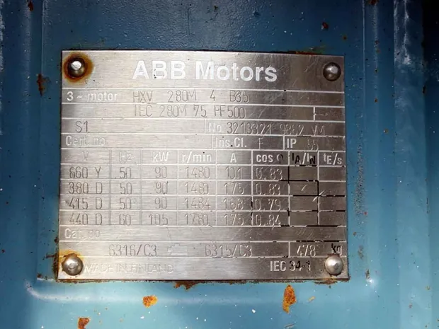 Image 3 of 3 - ABB - HXV 280M 4 B35