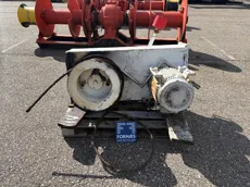 Winch for lifeboat