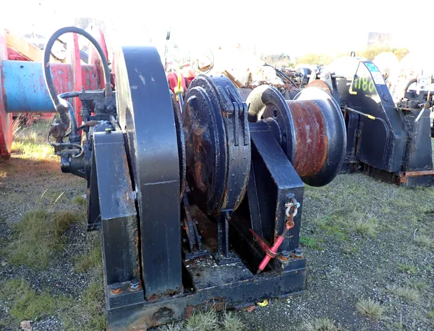 Image 1 of 6 - Anchor winch