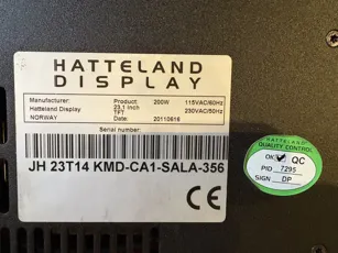 HATTELAND - Display