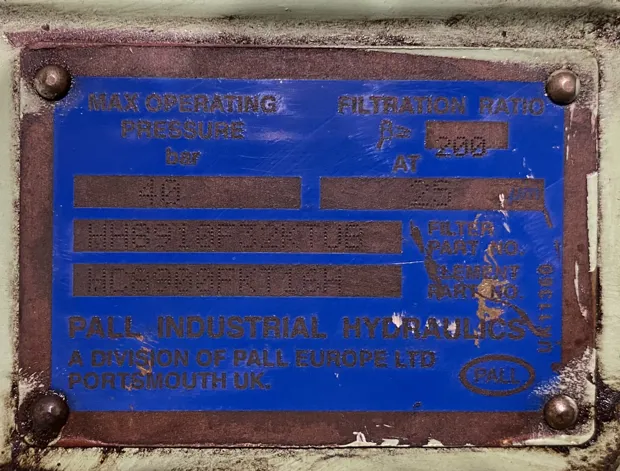 Image 6 of 6 - Pall - HH8910F32KTUB