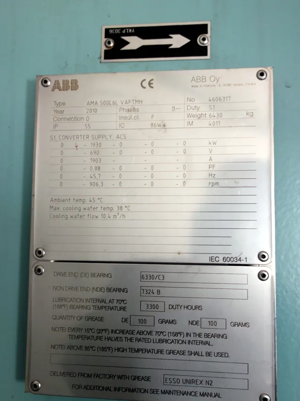 Image 5 of 5 - ABB - AMA 500L 6L VAFTMH