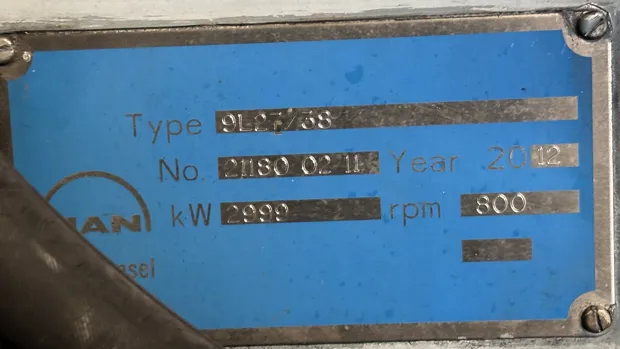 Image 3 of 7 - MAN B&W Alpha - 9L27/38