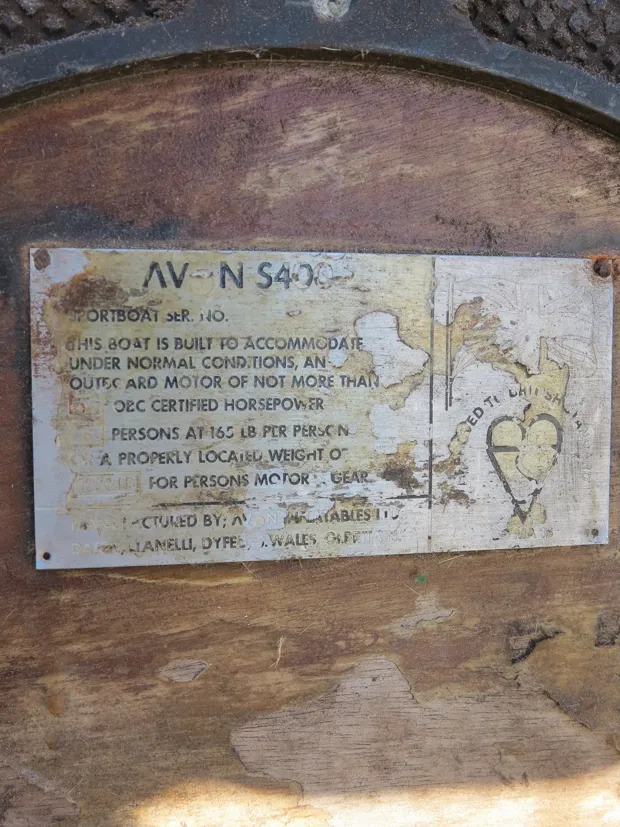 Image 2 of 5 - Inflatable boat