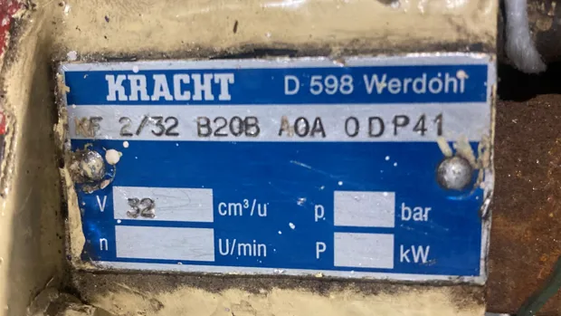 Image 4 of 4 - Kracht - KF 2/32 B20B AOA 0 DP41