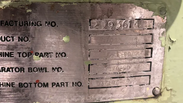 Image 8 of 8 - Alfa Laval - WHPX 505TGD-24-60/88-1002