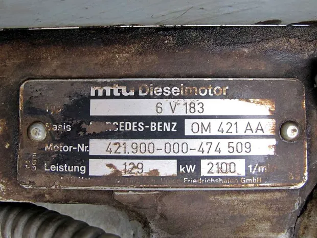 Image 3 of 3 - MTU/ Mercedes - 6V183