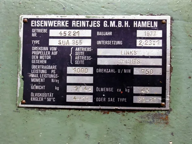 Image 5 of 5 - Reintjes - SUA 355