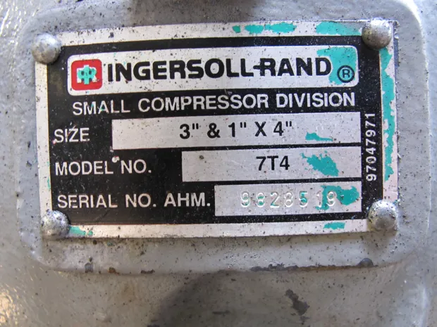 Image 4 of 4 - Ingersoll-Rand - 7T4