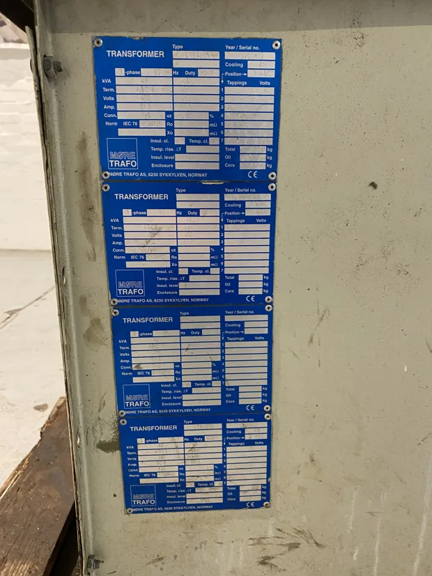 Image 5 of 9 - Møre Trafo - LTB 4235