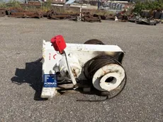 Winch for lifeboat