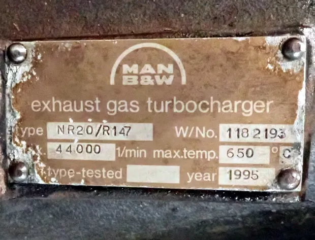 Image 6 of 6 - MAN B&W - NR 20/R147