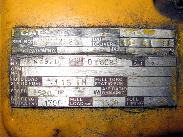 Image 5 of 5 - Caterpillar - 3412