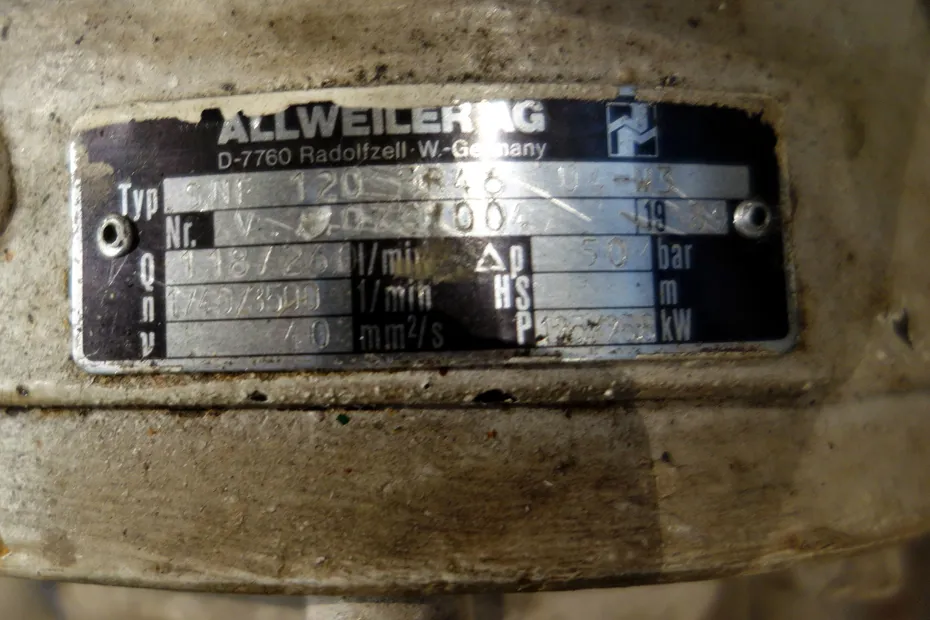 Image 4 of 4 - Allweiler - SNF 120 ER46