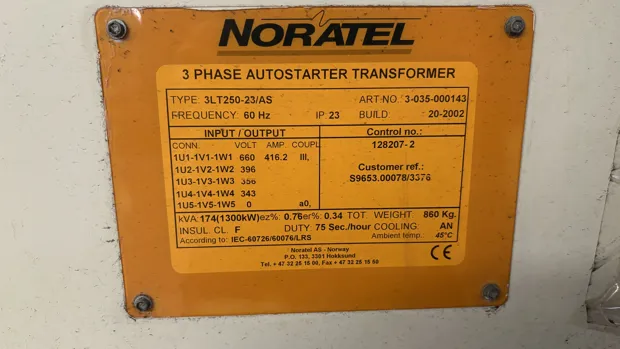 Image 7 of 7 - Noratel - 3LT250-23/AS