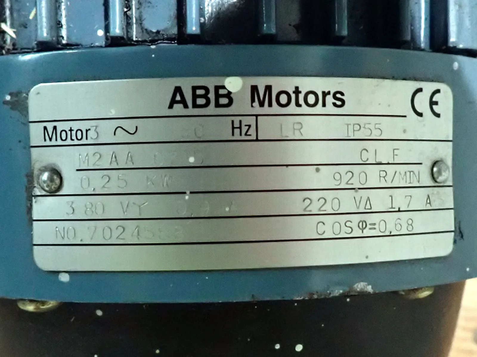 El1409 ABB | M2AA 0215 | Electric motors | EL1409