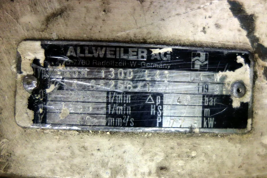 Image 2 of 2 - Allweiler - SNGH 1300 L42